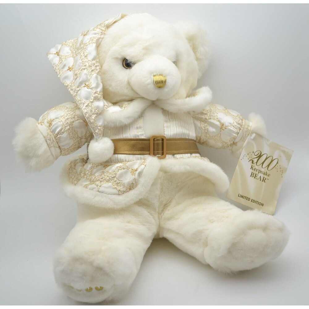 Limited Edition DanDee 2000 Millennium Keepsake Bear Heirloom Plush